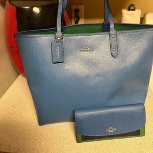 COACH reversible tote